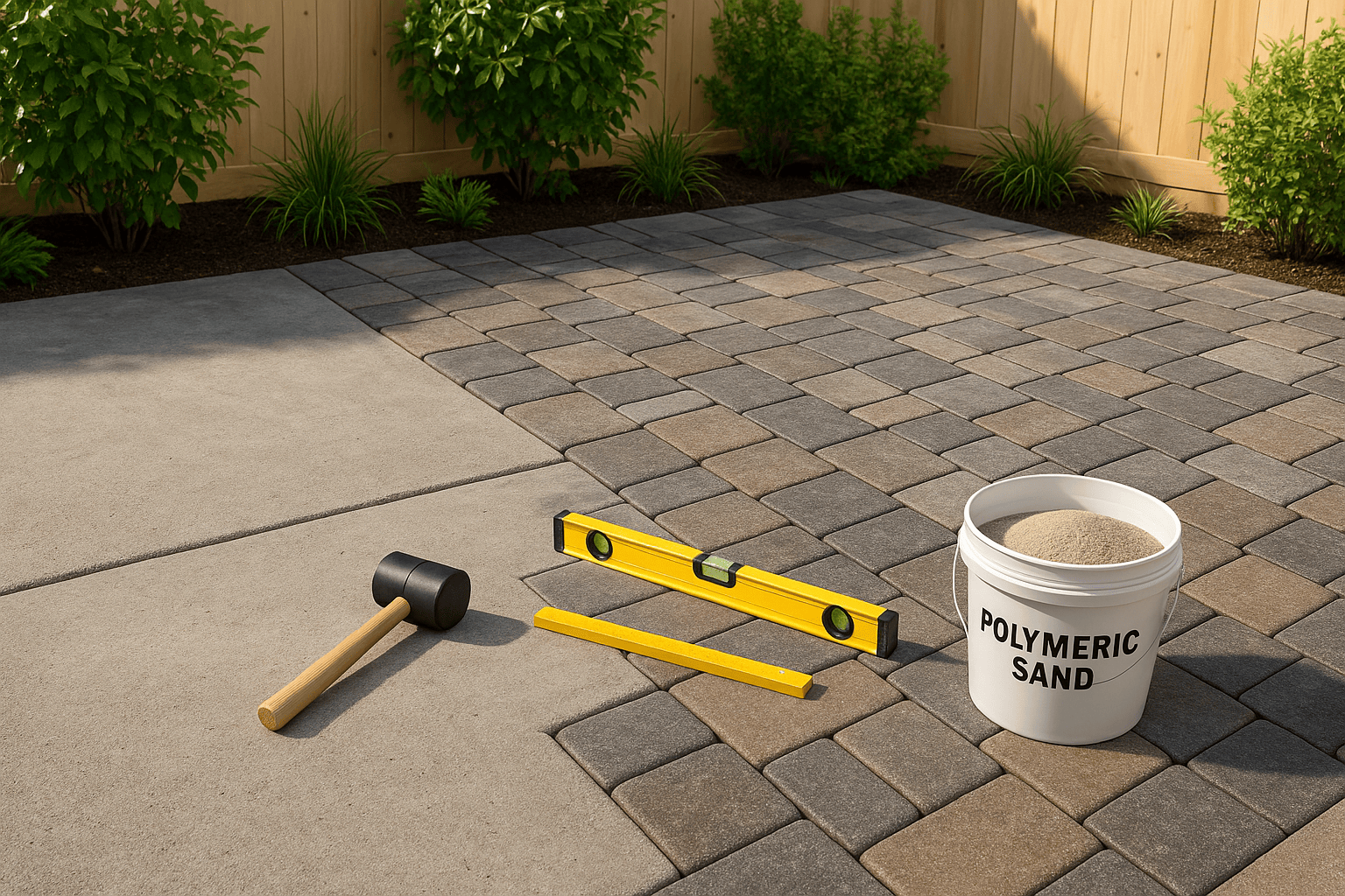 How to Install Pavers Over Concrete: A Step-by-Step Guide